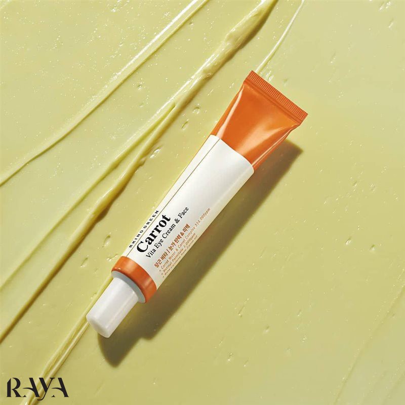 کرم ویتامینه دور چشم و صورت هویج برینگ گرین کاروت حجم 30 میل Bring Green Carrot Vita Eye Cream & Face
